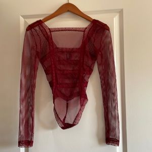 Lace bodysuit NWOT Victoria’s Secret